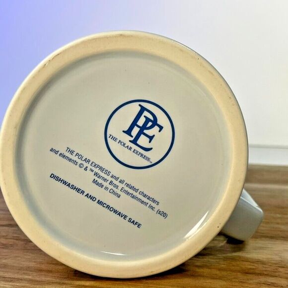 Polar Express BELIEVE Raised Textured 3D Christmas Holiday Mug MULTIPLES - Picture 5 of 10